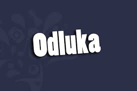 Odluke ravnatelja – pomoćnik u nastavi / Одлуке равнатеља – помоћник у настави