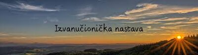 Javni poziv za organizaciju višednevne izvanučionične nastave 8. razreda 2026.g./Јавни позив за организацију вишедневне изванучионичке наставе 8. разреда 2026g.