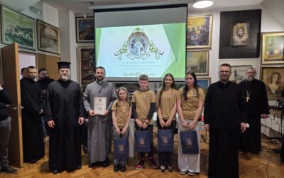 Osvojeno 1. mјesto u eparhijskom kvizu / Освојено 1. место у епархијском квизу
